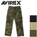 K戵X AVIREX (ABbNX) 6176084 COTTON RIPSTOP FATIGUE PANTS Rbg bvXgbv t@eB[O pc S4F