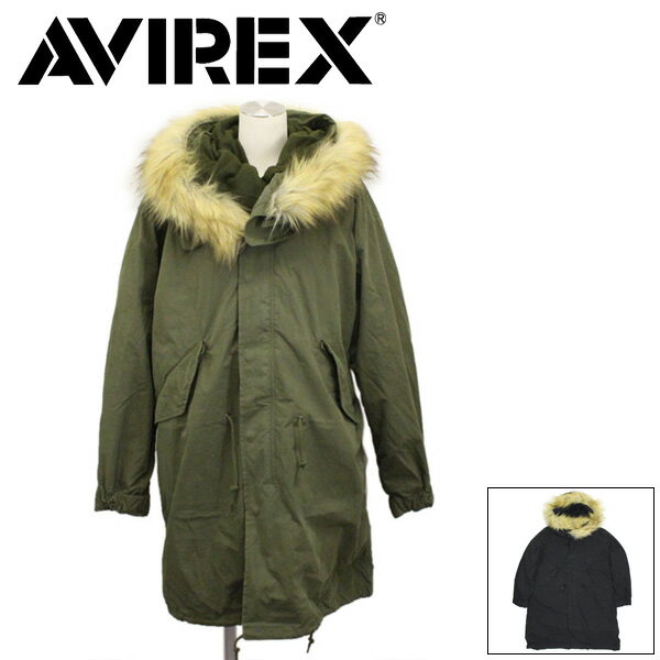 正規取扱店 AVIREX (アヴィレックス) 6282057 M-65 PARKA レディース フィールドパーカー 全2色