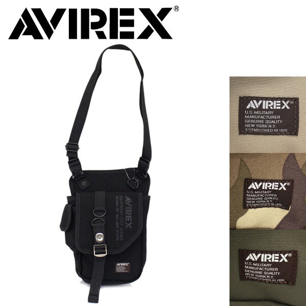 正規取扱店 AVIREX (アヴィレックス) AVX348L 2WAY レッグ/ショルダー バッグ 全4色