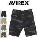 K戵X AVIREX (ABbNX) 2913002 BASIC FATIGUE SHORTS x[VbN t@eB[O V[c S5F