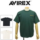 K戵X AVIREX (ABbNX) 3134091 SOUVENIR S/S POKET TEE X[xjA V[gX[u |Pbg TVc S3F