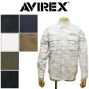 K戵X AVIREX (ABbNX) 783-3920001 BASIC FATIGUE L/S SHIRT x[VbN t@eB[O OX[uVc S7F