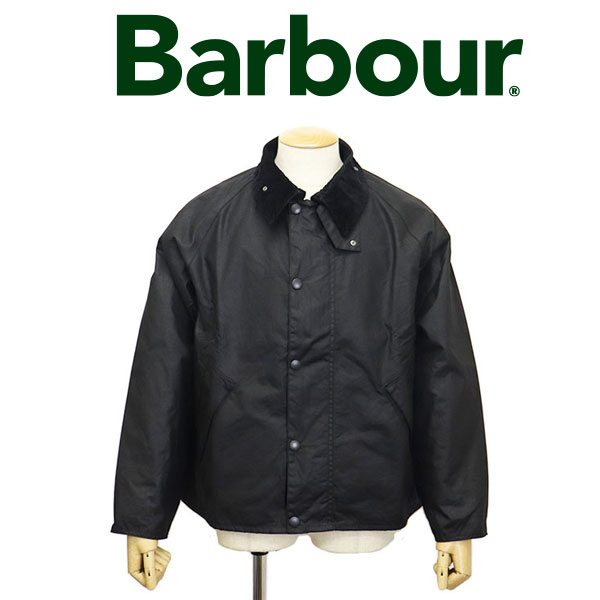 正規取扱店 BARBOUR (バブアー バブワー) MWX1678 10000167 OS TRANSPORT WAX JKT トランスポート ワックスジャケット BLACK BBR043