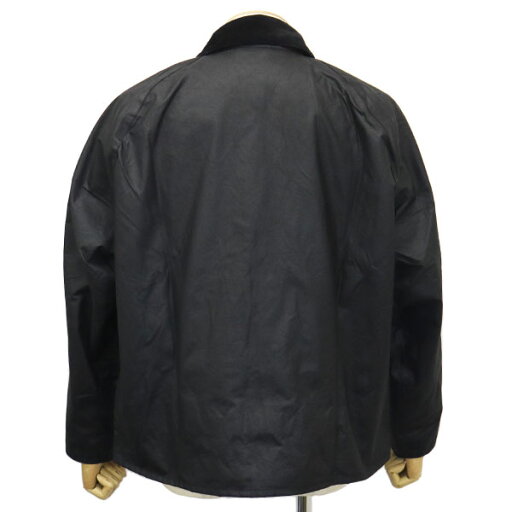 正規取扱店 BARBOUR (バブアー バブワー) MWX1678 10000167 OS TRANSPORT WAX JKT トランスポート ワックスジャケット BLACK BBR043