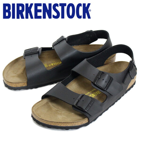 K戵X BIRKENSTOCK (rPVgbN) MILANO (~m) rRt[ T_ M[(L) ubN BI064