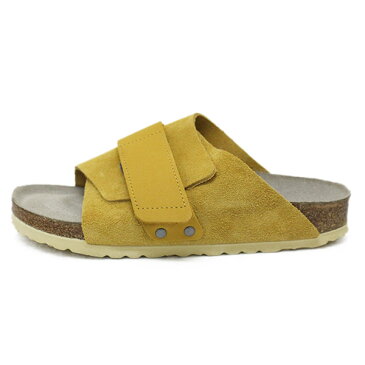 正規取扱店 BIRKENSTOCK (ビルケンシュトック) 1019720 Kyoto キョウト ヌバック/スウェード レザー サンダル ナロー幅 OCHRE BI158