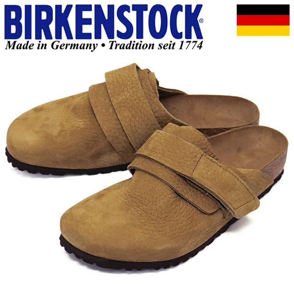 正規取扱店 BIRKENSTOCK (ビルケンシュトック) 1020404 NAGOYA NU DESERT BUCK ナゴヤ ヌバック デザートバック レザーサンダル レギュラー幅 TEA BI174