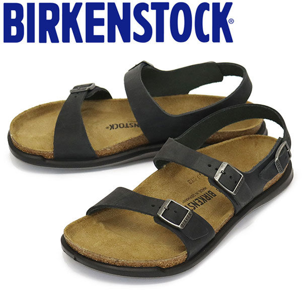 正規取扱店 BIRKENSTOCK (ビルケンシュトック) 1022340 Sonora CT ソノラ オイルドレザーサンダル BLACK レギュラー幅 BI279