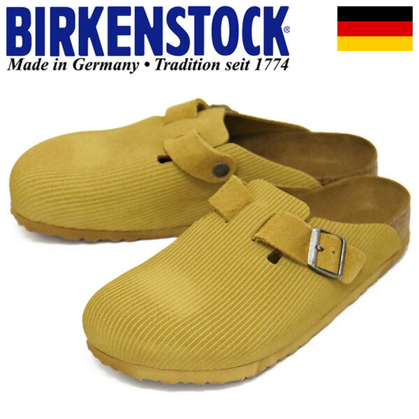 K戵X BIRKENSTOCK (rPVgbN) 1025647 BOSTON VL {Xg XG[hU[T_ CORDUROY CORK BROWN M[ BI294