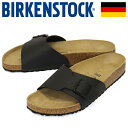 正規取扱店 BIRKENSTOCK (ビルケンシュトック) 1026459 CATALINA BS カタリーナ ビルコフローサンダル BLACK レギュラー幅 BI337