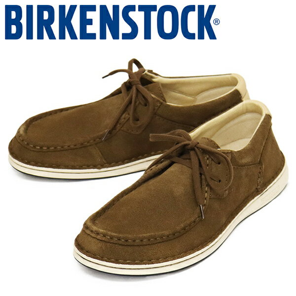 正規取扱店 BIRKENSTOCK (ビルケンシュトック) 1030852 PASADENA パサデナ スエードレザーシューズ DARK TEA レギュラー BI483