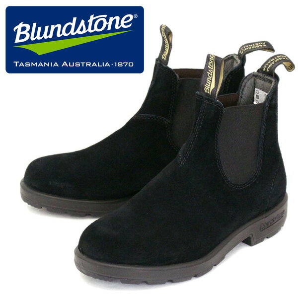 正規取扱店 Blundstone (ブランドストーン) BS1455009 ORIGINALS オリジナル サイドゴア スウェード レザーブーツ BLACK BS005