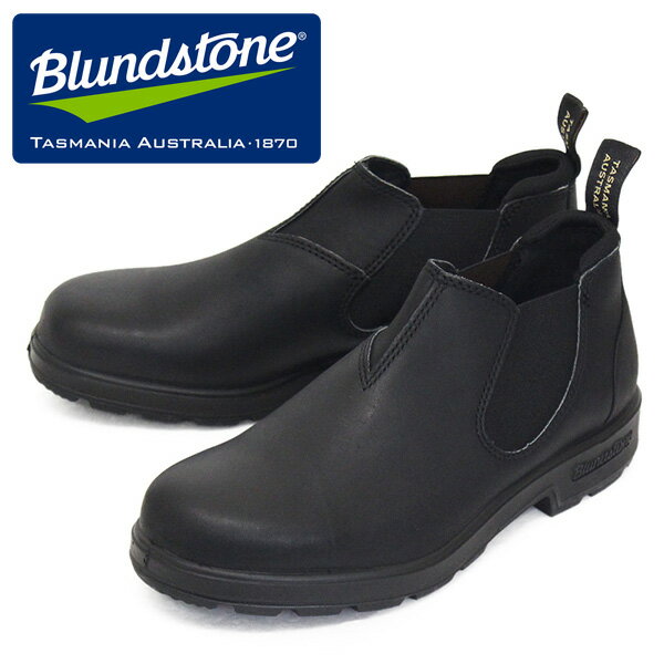 正規取扱店 Blundstone (ブランドストーン) BS2039009 LOW CUT ローカット サイドゴア レザースリッポン BLACK BS008