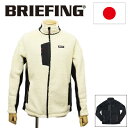 正規取扱店 BRIEFING (ブリーフィング) BRG223M33 MS POLARTEC FLEECE JACKET メンズ ポーラテックフリースジャケット 全2色 BR614