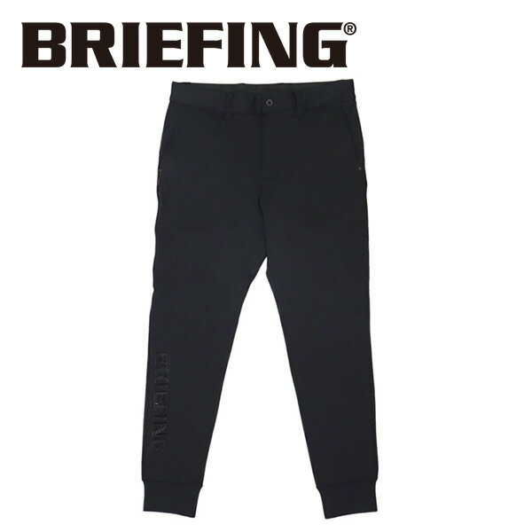 K戵X BRIEFING (u[tBO) BBG231M15 MS 3D LOGO JOGGER PANTS Y 3DSWK[pc 010BLACK BR624