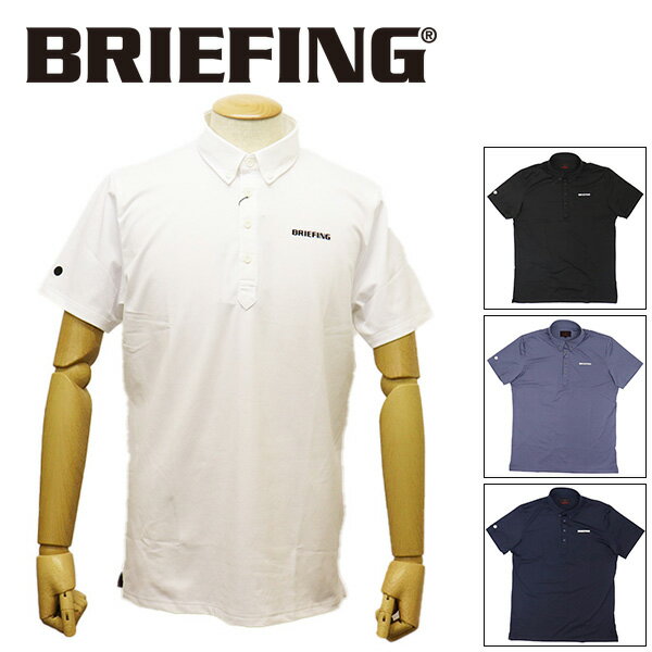 K戵X BRIEFING (u[tBO) BRG231M07 MS BACK LOGO LINE BD SHIRT Y obNSC{^_EVc S4F BR652