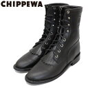 チペワ 正規取扱店 CHIPPEWA (チペワ) 1901W66 Women's 8inch Lacer(8インチレーサー レースアップセミドレスブーツ) レディース Black