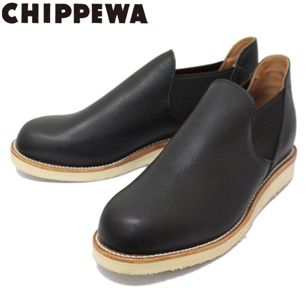 正規取扱店 CHIPPEWA (チペワ) 1967 ORIGINAL CHIPPEWA ROMEO BOOTS ロメオ サイドゴアブーツ BLACK