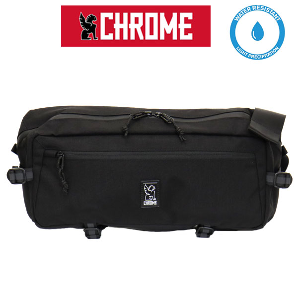 K戵X CHROME (N[ N) BG196BLCK KADET SLING BAG Jfbg XO {fBobO BLACK CH330