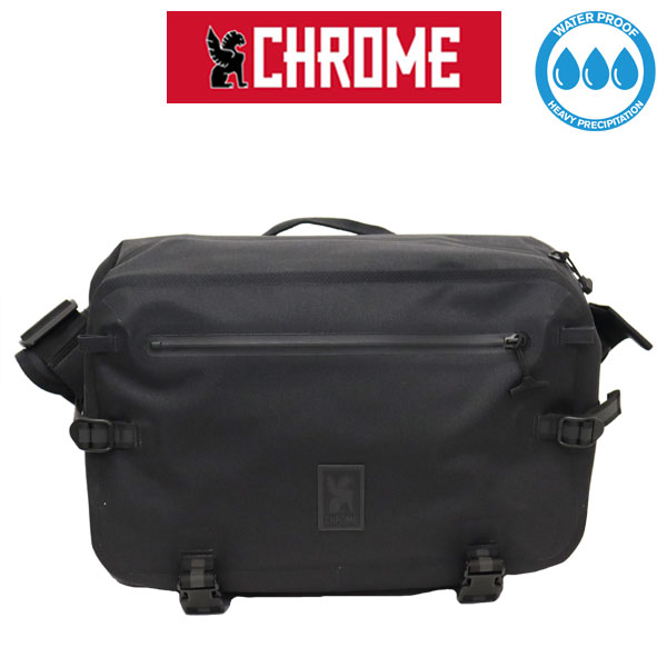 楽天BOOTSMAN 楽天市場店正規取扱店 CHROME （クローム クロム） BG394 KADET MAX WP カデッド マックス ウォータープルーフ ボディ ショルダーバッグ BLACK CH382
