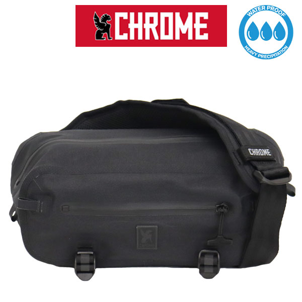 Rakuten - 正規取扱店 CHROME (クローム クロム) BG395 MINI KADET MAX WP ミニ カデッド ウォータープルーフ ボディ ショルダーバッグ BLACK CH383