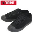 正規取扱店 CHROME (クローム クロム) FW-167 KURSK クルスク スエード スニーカー BLACK SUEDE CH242