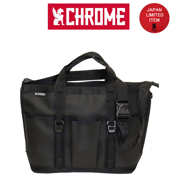 Rakuten - 正規取扱店 日本限定 CHROME (クローム クロム) JP240MTBK GROCERY TOTE MSNGR 15L グローサリー トート メッセンジャーバッグ MATT BLACK CH388
