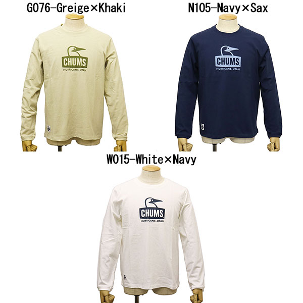 sale セール 正規取扱店 CHUMS (チャムス) CH01-2274 Booby Face LS T-Shirt ロゴ ...