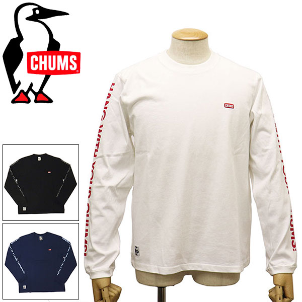 Rakuten - sale セール 正規取扱店 CHUMS (チャムス) CH01-2276 HWYC LS T-Shirt ロゴ 長袖Tシャツ CMS148