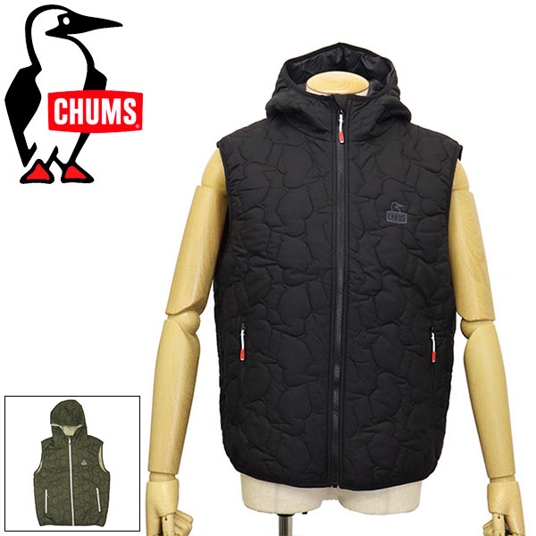 Rakuten - 正規取扱店 CHUMS (チャムス) CH04-1416 Booby Stitch Padded Vest ブービーステッチパテッドベスト CMS158 全2色