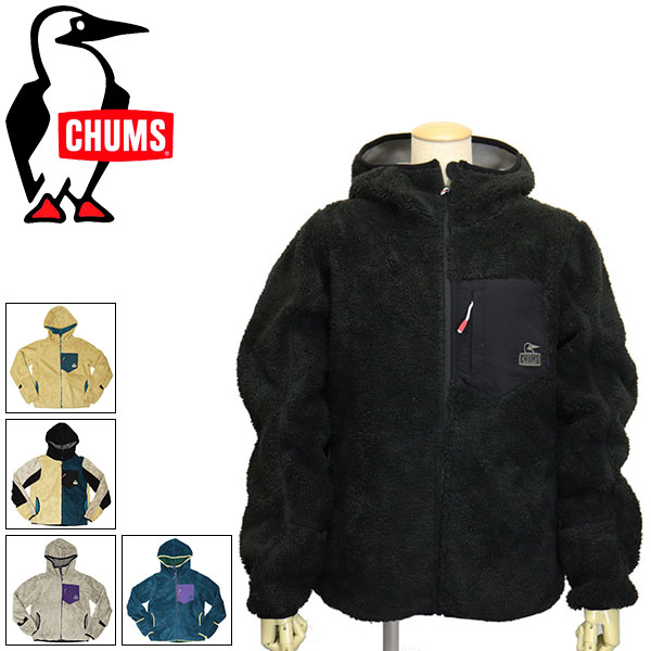正規取扱店 CHUMS (チャムス) CH14-1387 Bonding Fleece Zip Parka レディース ボンディングフリースジ..