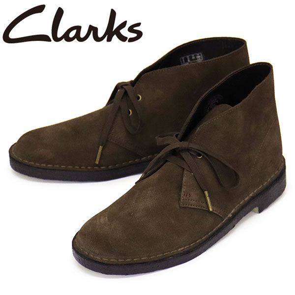 K戵X Clarks (N[NX) 26155485 Desert Boot fU[gu[c Yu[c Brown Suede CL091