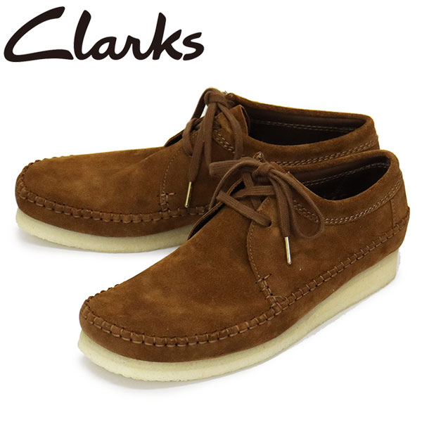 K戵X Clarks (N[NX) 26165082 Weaver EB[o[ Y u[c Cola Suede CL099