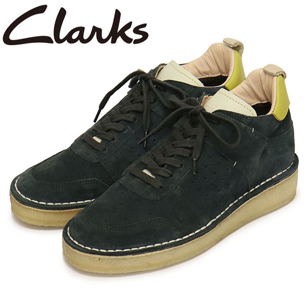 sale Z[ K戵X Clarks (N[NX) 26169459 Desert Run fU[g fB[XV[Y Dark Green Suede CL068