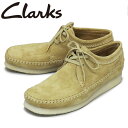 正規取扱店 Clarks (クラークス) 26172183 Weaver ウィーバー メンズ ブーツ Maple Suede CL081