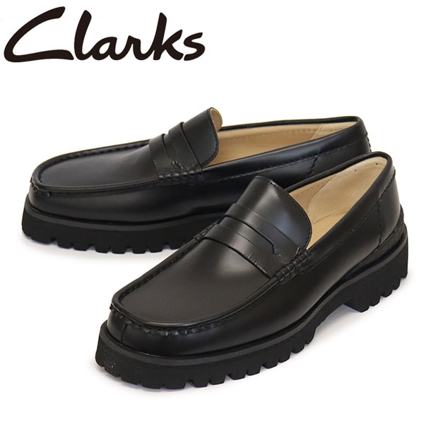 Rakuten - 正規取扱店 Clarks (クラークス) 26185705 Yukoner Penny メンズシューズ Black Leather CL162