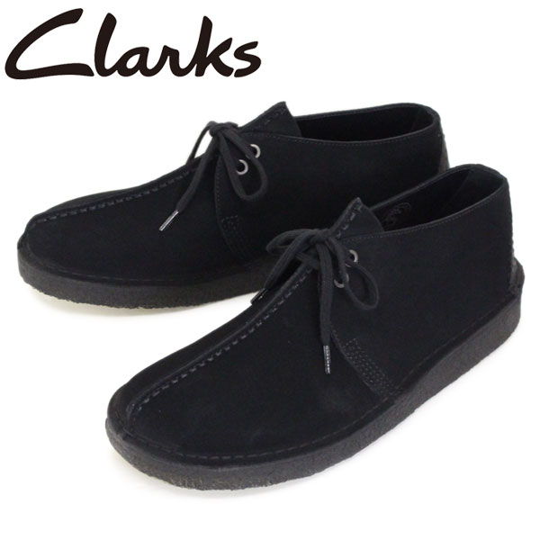 K戵X Clarks (N[NX) 26138667 Desert Trek fU[ggbN YV[Y Black Suede CL011