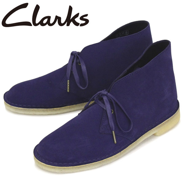 sale Z[ K戵X Clarks (N[NX) 26154725 Desert Boot fU[gu[c Yu[c Deep Purple CL021