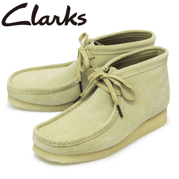  正規取扱店 Clarks (クラークス) 26155516 Wallabee Boot ワラビーブーツ メンズ レザーブーツ Maple Suede CL042