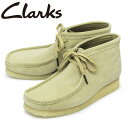 正規取扱店 Clarks (クラークス) 26155516 Wallabee Boot ワラビーブーツ メンズ レザーブーツ Maple Suede CL042