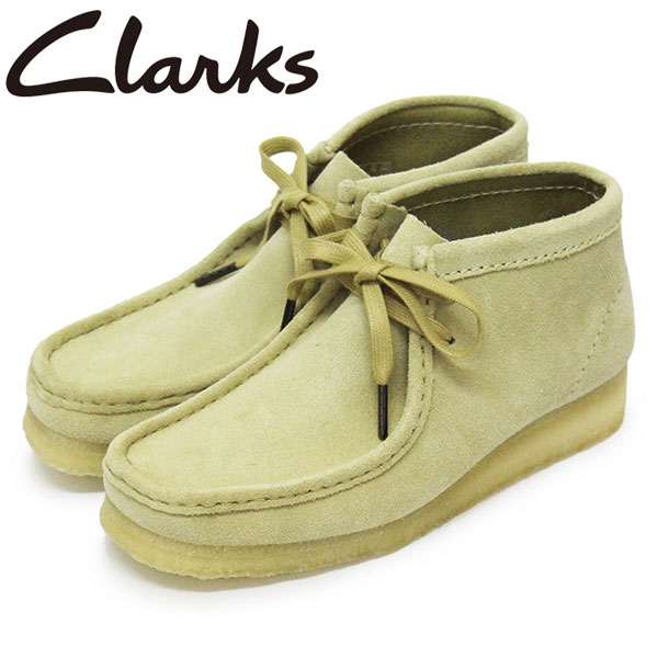  正規取扱店 Clarks (クラークス) 26155520 Wallabee Boot ワラビーブーツ レディース レザーブーツ Maple Suede CL046