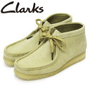 クラークス 正規取扱店 Clarks (クラークス) 26155520 Wallabee Boot ワラビーブーツ レディース レザーブーツ Maple Suede CL046