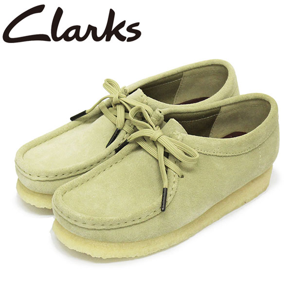 【楽天スーパーSALE】 正規取扱店 Clarks (クラークス) 26155545 Wallabee ワラビー レディースシューズ Maple Suede CL044