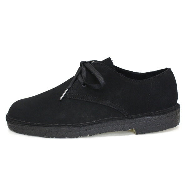 正規取扱店Clarks(クラークス)26156808DesertKhanデザートカーンメンズシューズBlackSuedeCL038