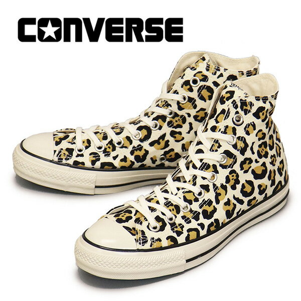 Rakuten - sale セール 正規取扱店 CONVERSE (コンバース) 31309560 オールスター US レパード HI ホワイト CV077