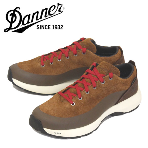 K戵X DANNER (_i[) 31334 CAPRINE LOW SUEDE GTX JvC [ XG[h AEghAV[Y BROWN/RED