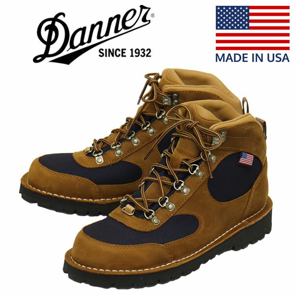 正規取扱店 DANNER (ダナー) 60432 CASCADE CREST カスケードクレスト 5 レザーブーツ BROWNxBLUE アメリカ製