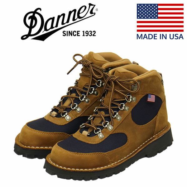 正規取扱店 DANNER (ダナー) WMS 60433 CASCADE CREST カスケードクレスト 5 レディース レザーブーツ BROWNxBLUE アメリカ製