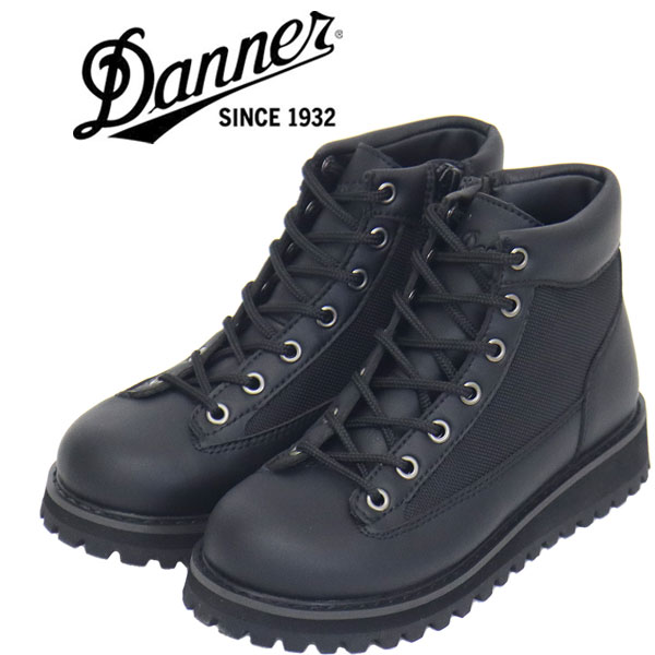 正規取扱店 DANNER(ダナー) LTJ D028001 ダナーライト ジュニア レザーブーツ BLACK