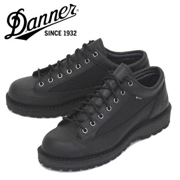 K戵X DANNER (_i[) D121008 FIELD LOW tB[h[ U[u[c BLACK/BLACK